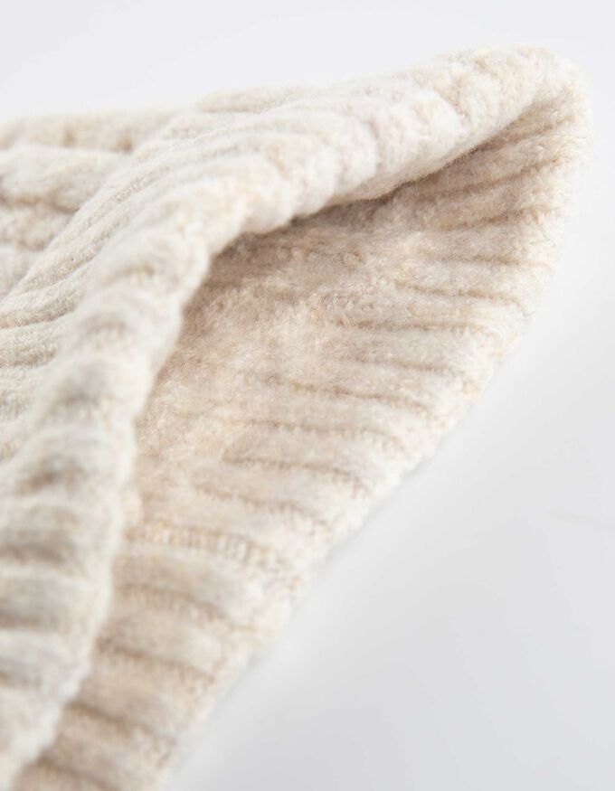 Strickmütze - Woll-Optik