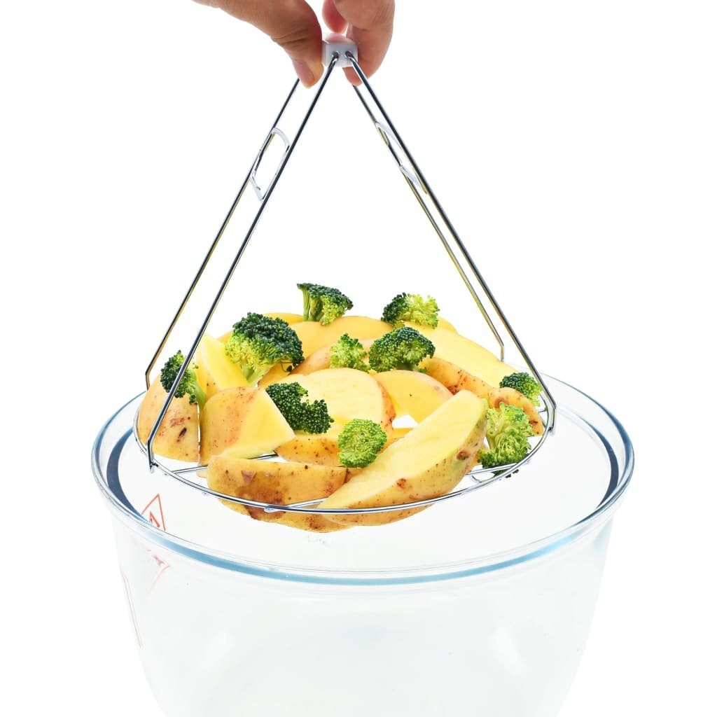 vidaXL Minibackofen Mini-Backofen Halogen-Konvektionsofen mit Erweiterungsring 800 W Minib