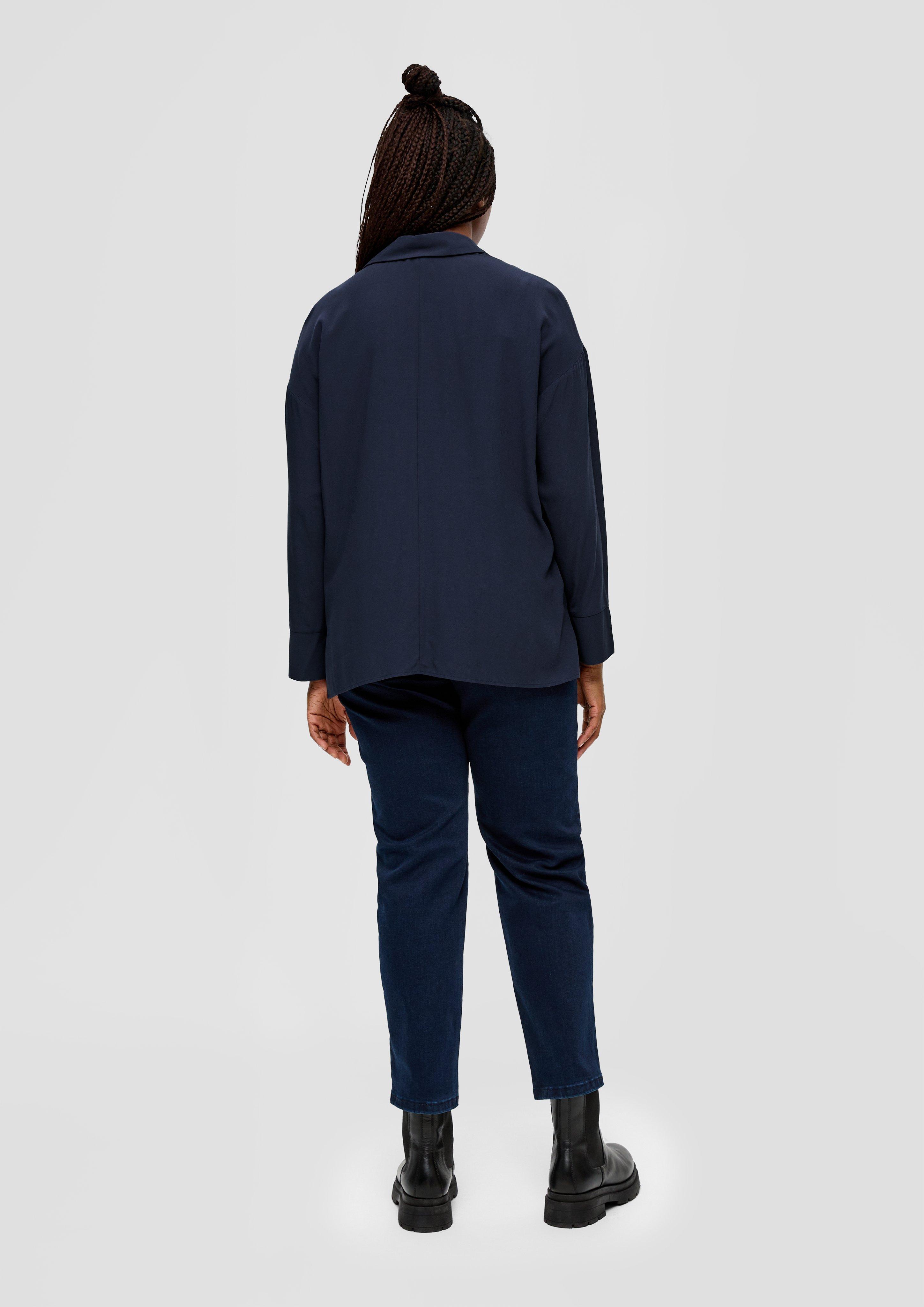Crêpe-Bluse aus Viskose  2136470-5959