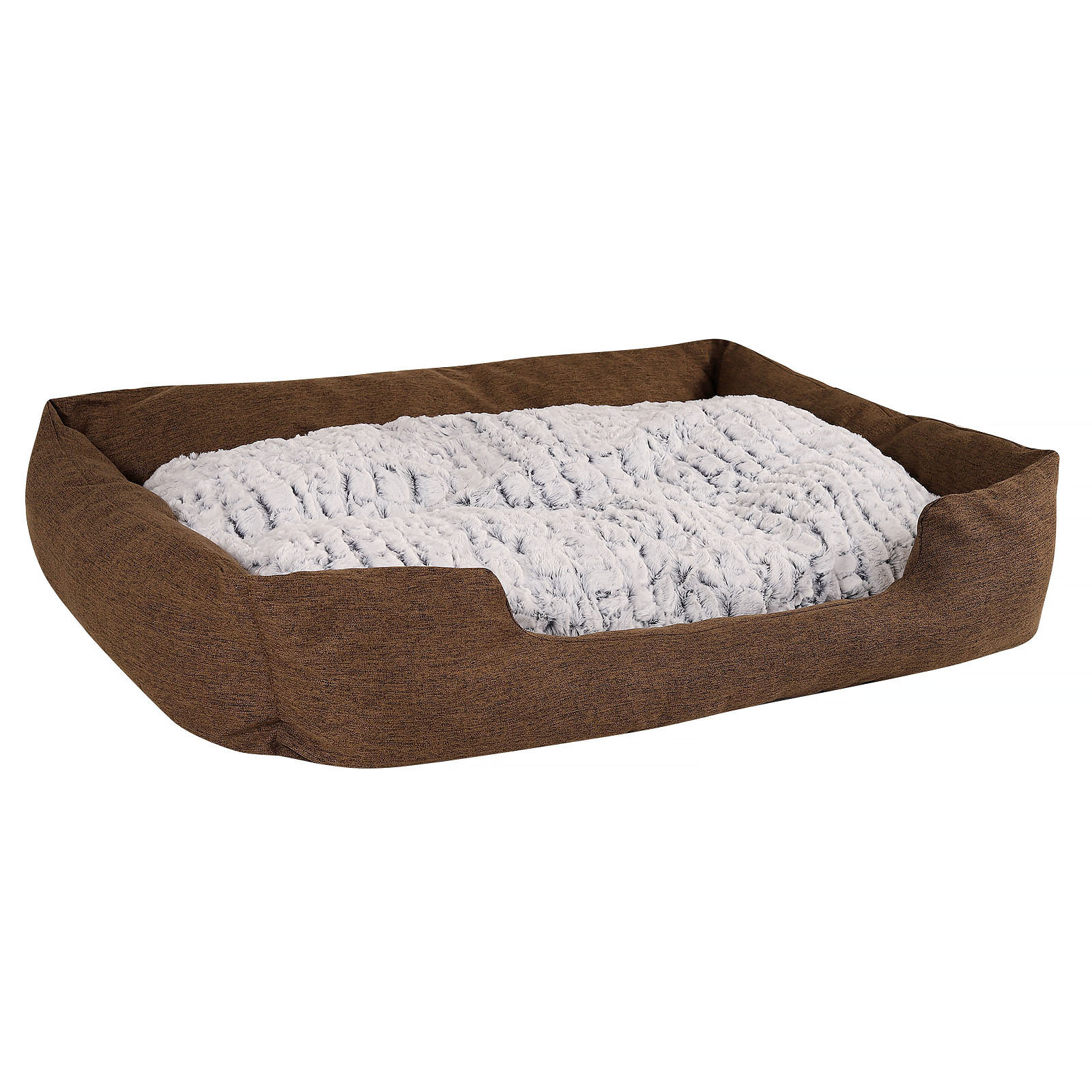 Lionto Hundebetten Lionto Hundebett mit Wendekissen meliert L