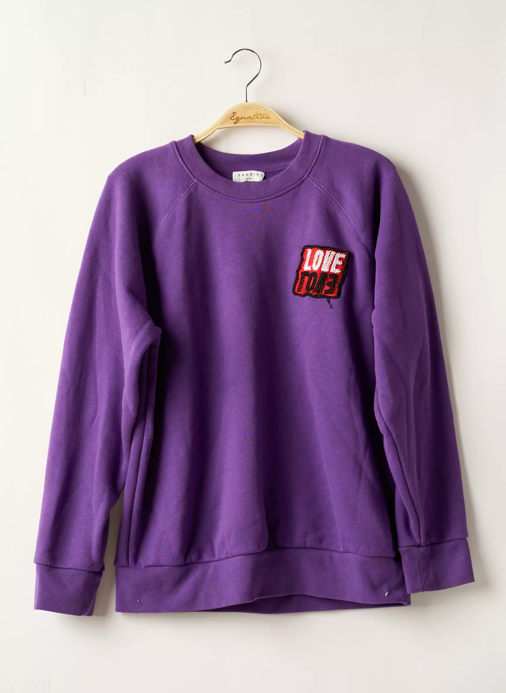 Sandro Cols Roules Femme couleur violet
