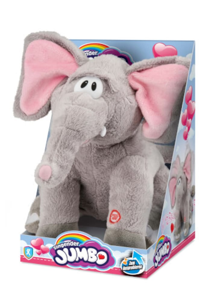 XTREM Toys & Sports Kuscheltier Singender Elefant Sugar Pie Honey Bunch, Höhe 27cm, ab 3 Jahre günstig kaufen onesize
