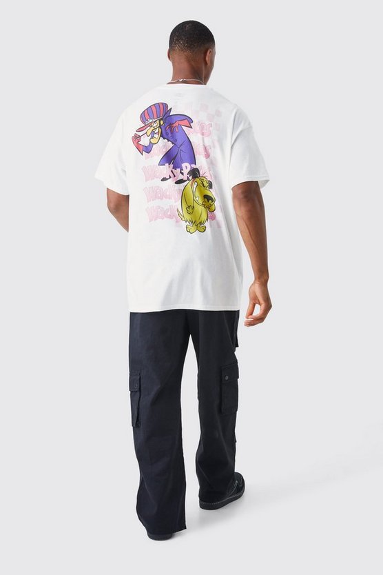 Oversize T-Shirt mit lizenziertem Whacky Races Print