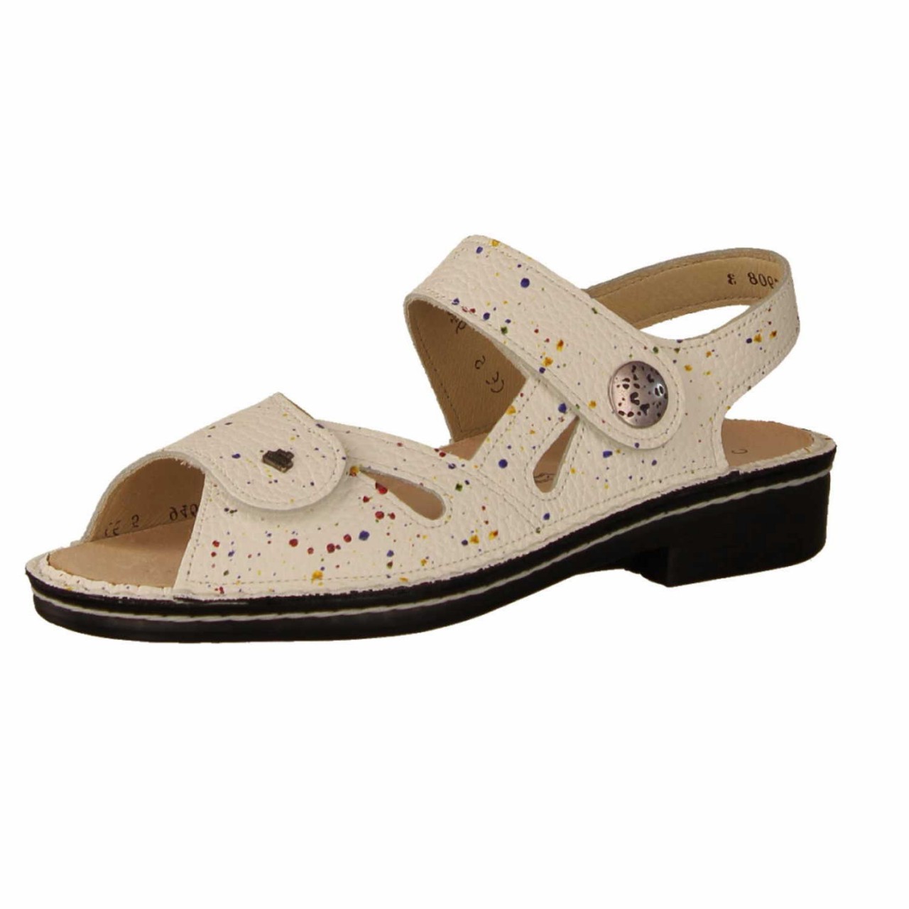FINN COMFORT Komfort Sandalen weiss Costa