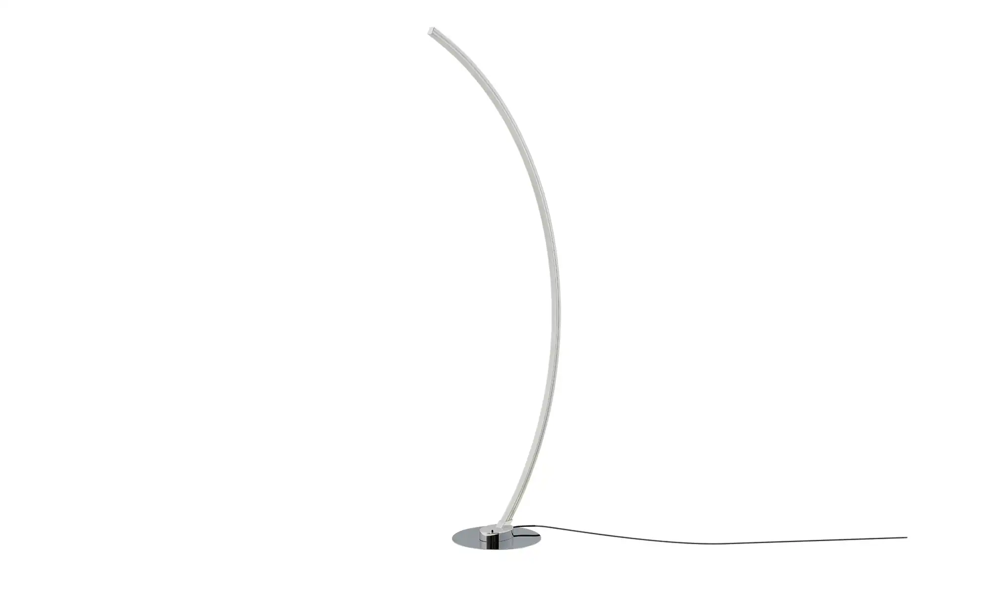 KHG LED-Stehleuchte, chrom mit Farbwechsler