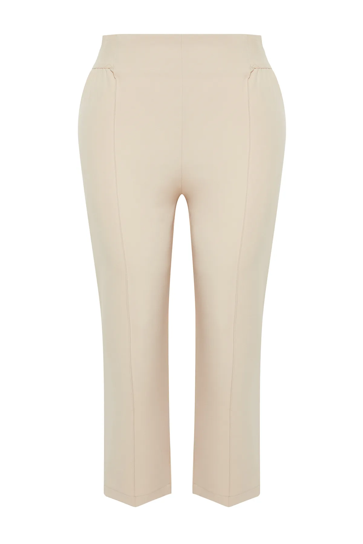 Trendyol Curve  Große Größen in Hose - Grau - Bootcut