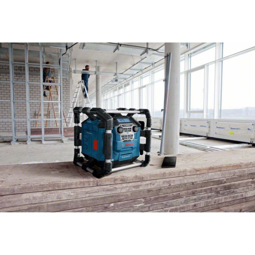 BOSCH GPB 18V-5 C Professional - Baustellenradio - blau/schwarz Baustellenradio