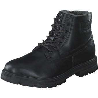 Bugatti Zaru Schnür Boots in schwarz