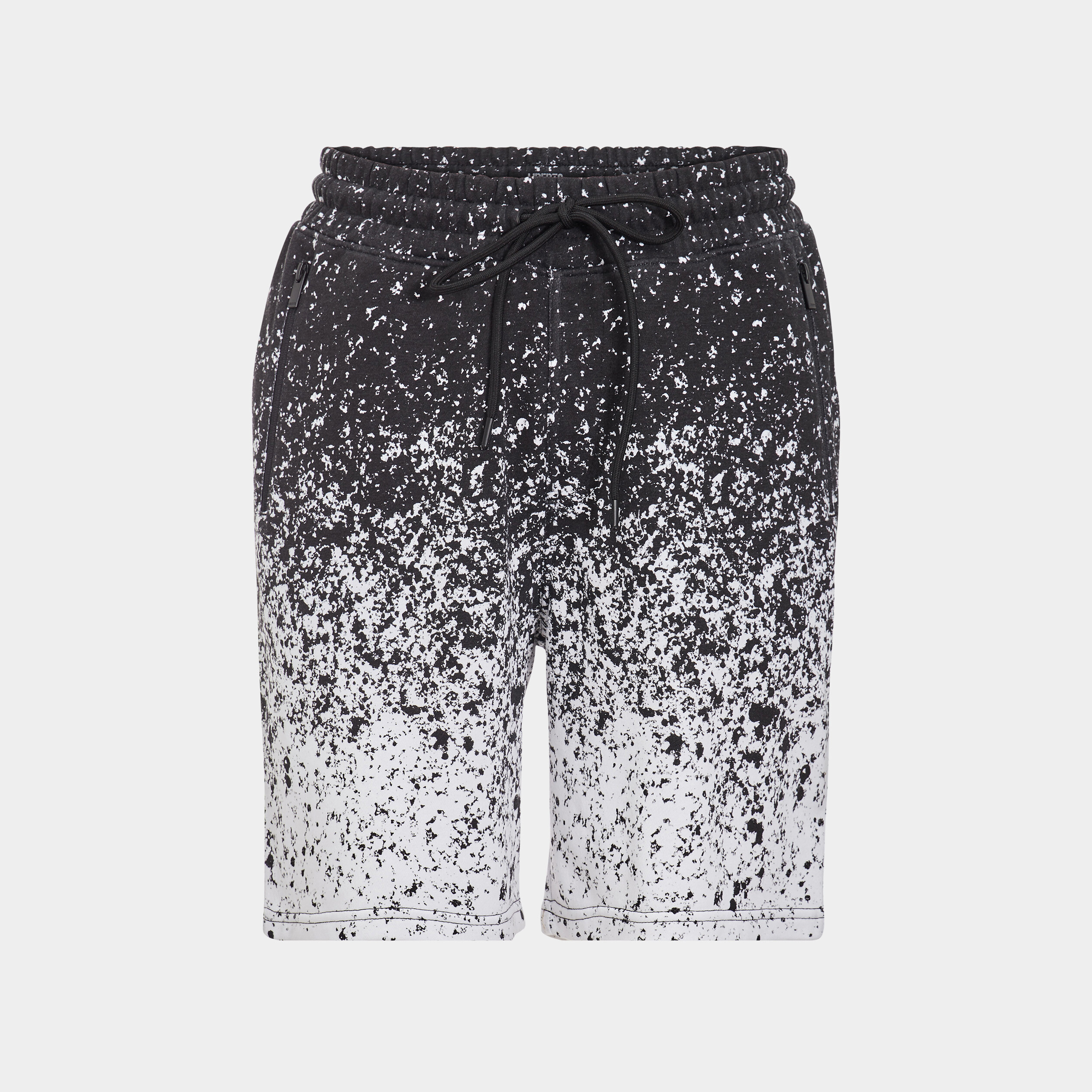 Jogging-Short droit à coulisse blanc homme | La Halle