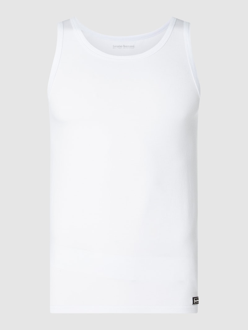 Tanktop mit Stretch-Anteil in weiß