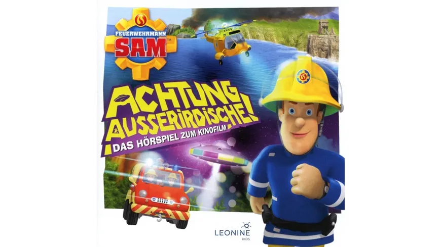 Feuerwehrmann Sam Achtung Außerirdische (Hörspiel