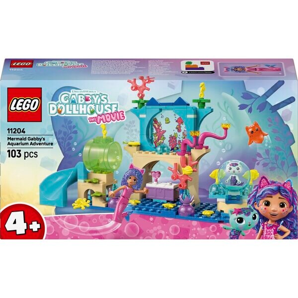 LEGO Gabbys Puppenhaus 11204 Meerjungfrau Gabbys Aquarium-Abenteuer