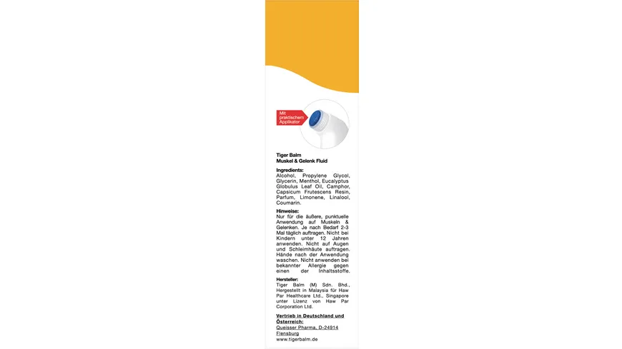 Tiger Balm Muskel & Gelenk Fluid 90 ml