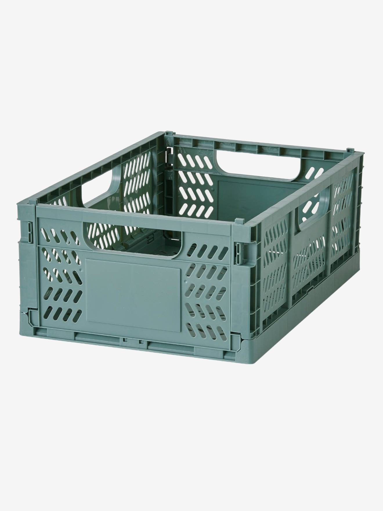 Caisse pliable (L) vert sauge