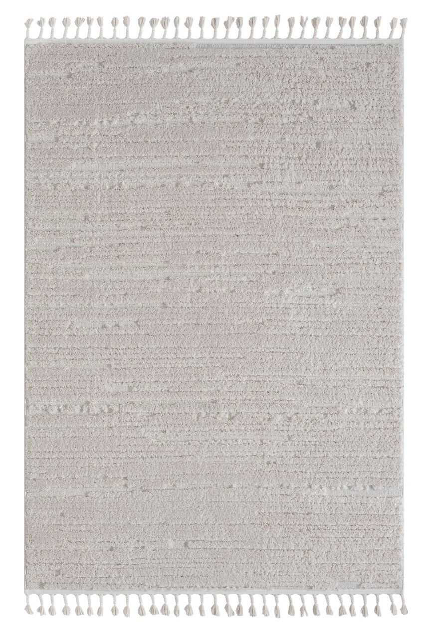 MyFlair Teppich Anouk, 140cm x 200cm, Farbe Weiß, rechteckig, Florhöhe 17mm
