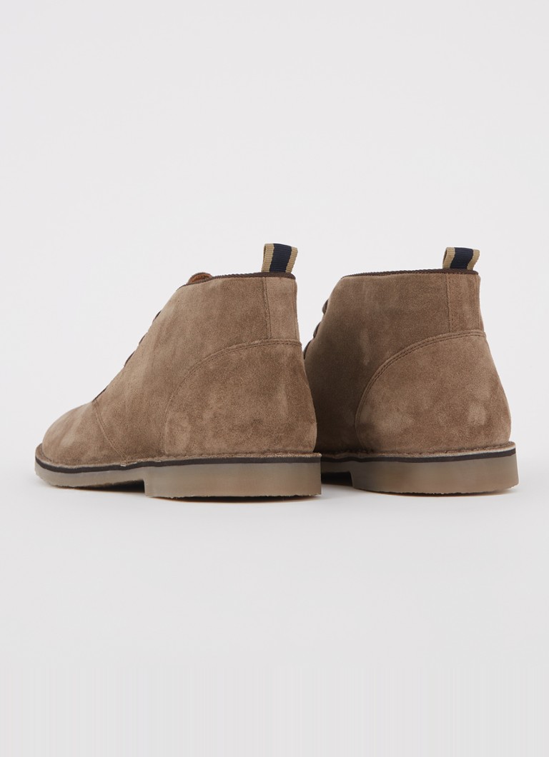 Scarpa stringata in pelle scamosciata Cashed di Dune London