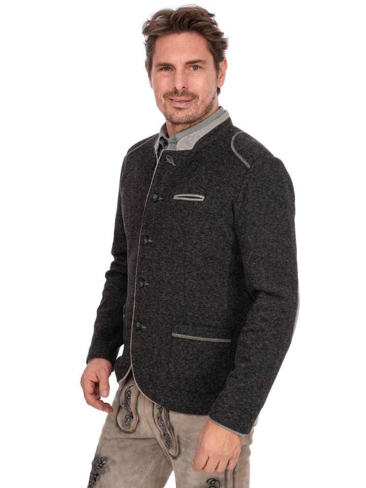 Spieth & Wensky Walkjacke DARWIN in anthrazit günstig kaufen
