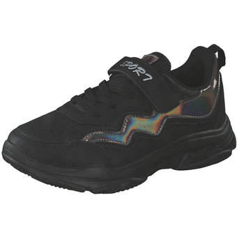 Barbarella Chunky Sneaker in schwarz