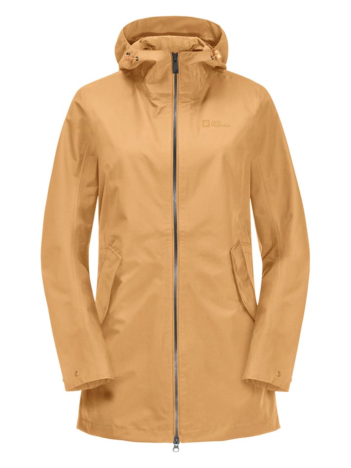 Jack Wolfskin Windbreaker in Hellbraun günstig kaufen