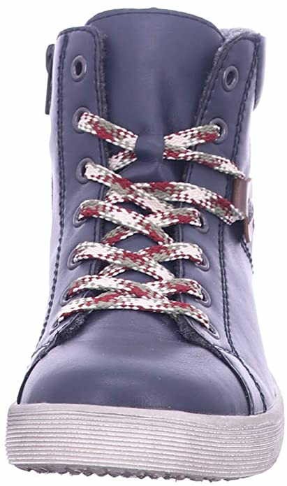RIEKER Schnür-Stiefeletten blau