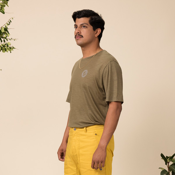 S/F WOOL T-SHIRT M Herren - Funktionsshirt