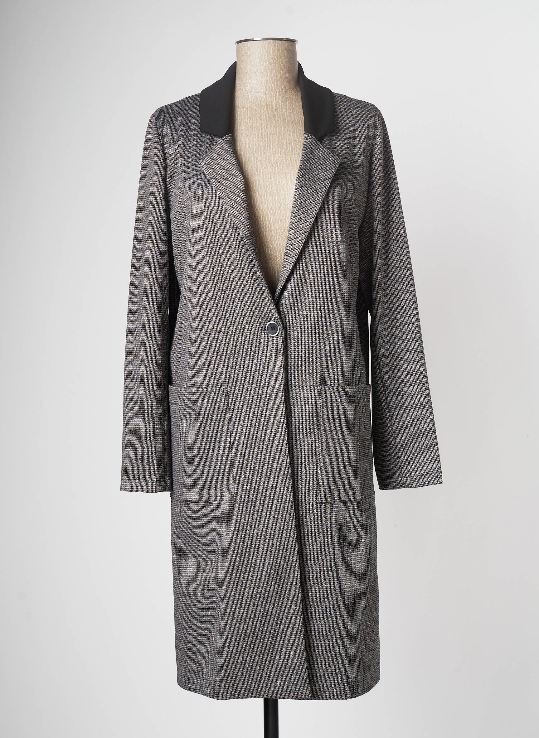 Couleurs Du Temps Manteaux Longs Femme couleur beige