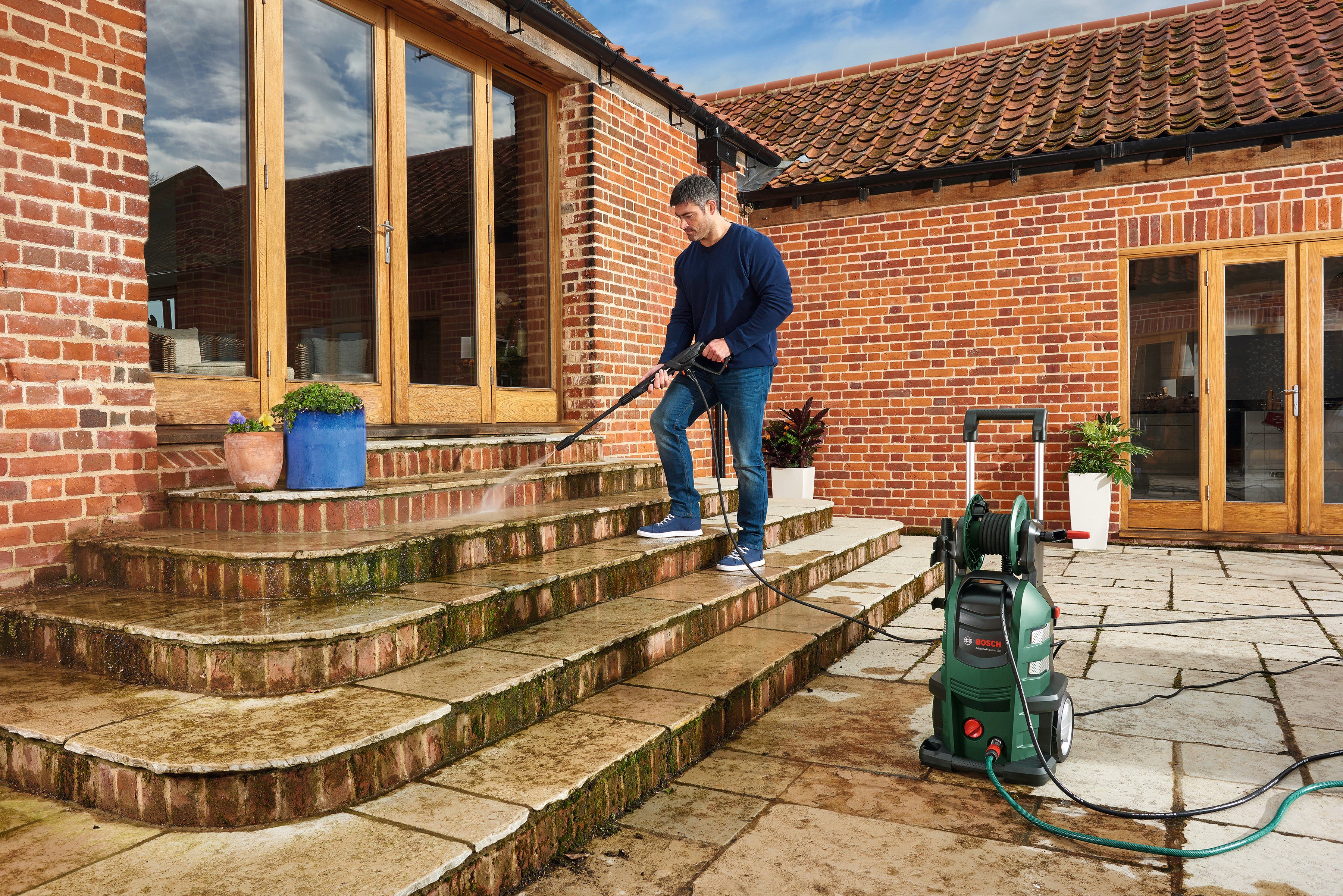 Bosch Home & Garden Hochdruckreiniger AdvancedAquatak 160, Druck max: 160 bar, 2600 W, Fördermenge max: 580 l/h, mit integriertem Wasserfilter
