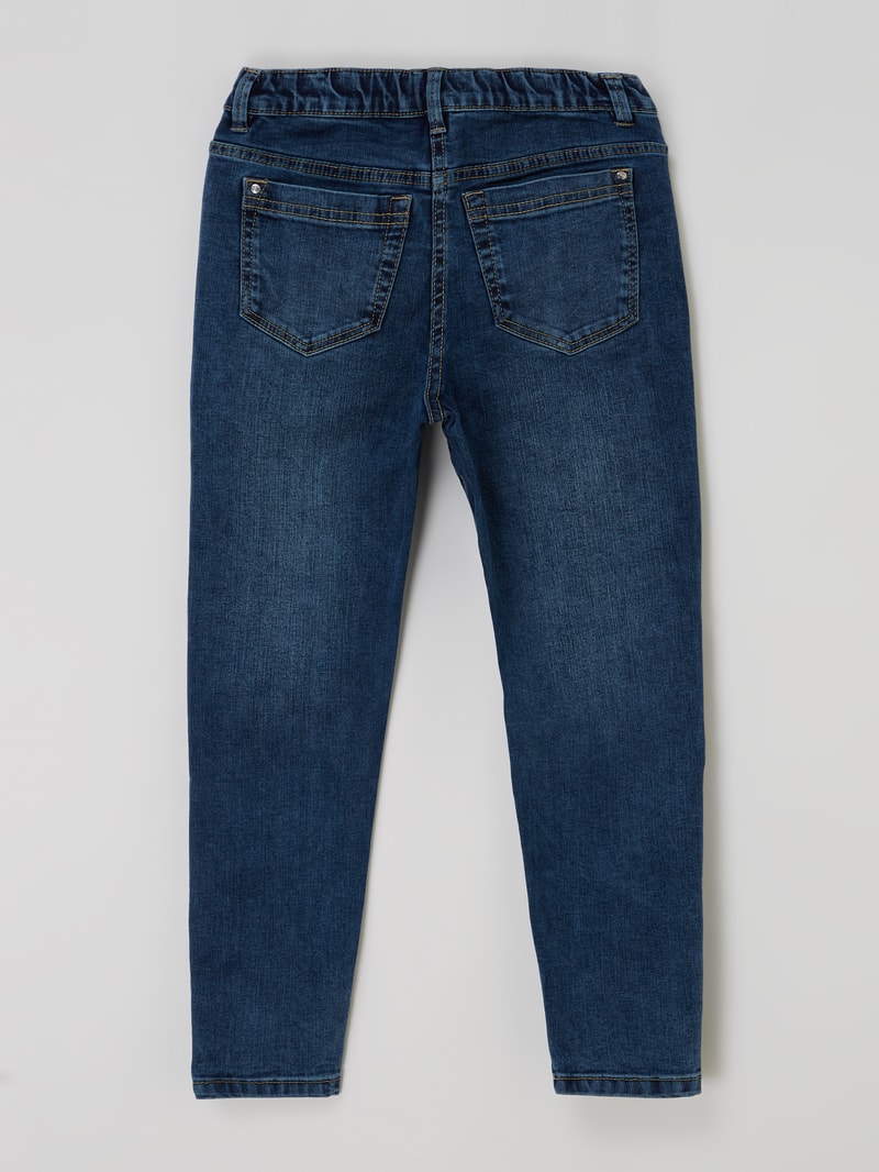 Slim Fit Jeans mit Stretch-Anteil in blau