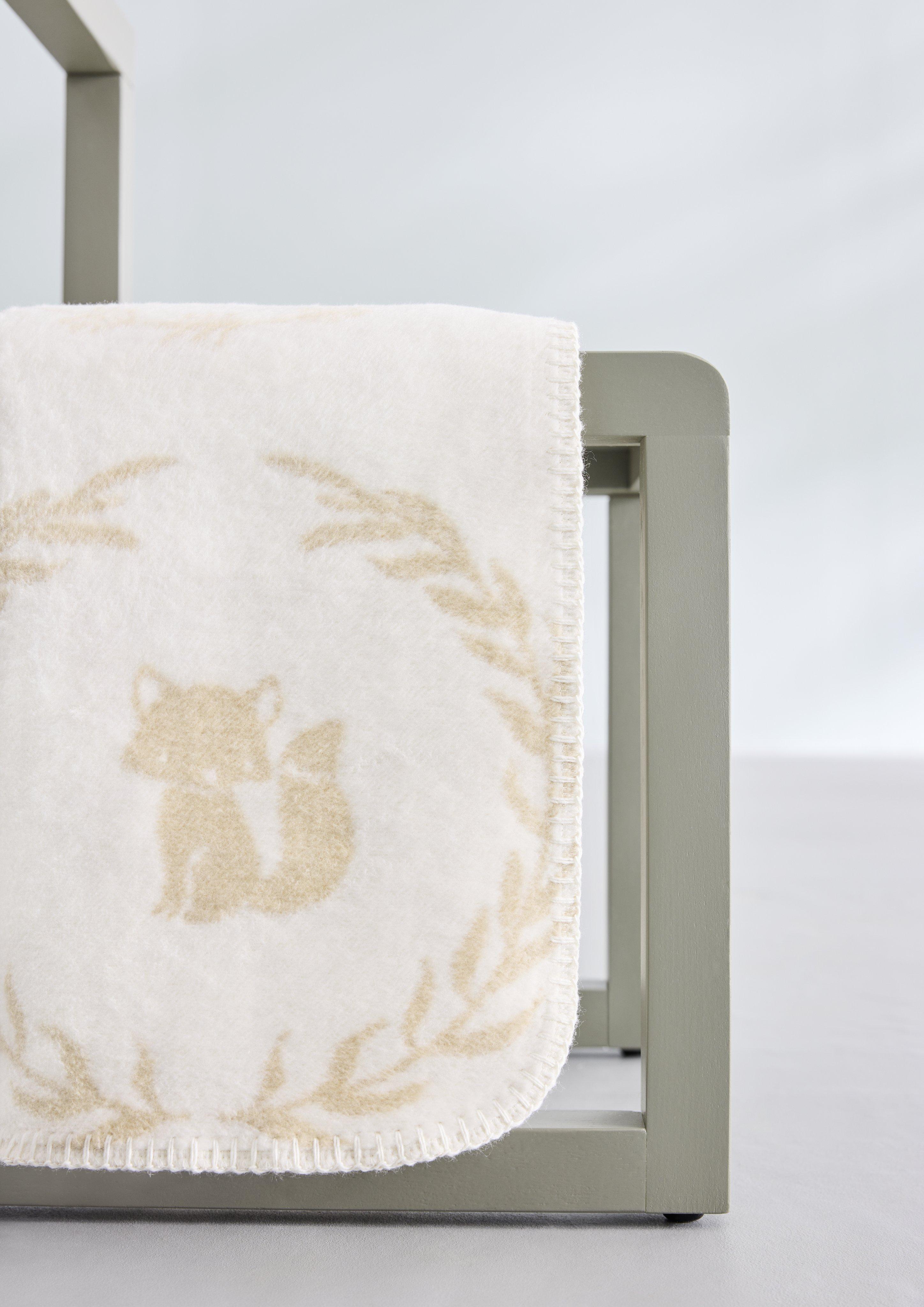 Gemusterte Jacquard-Decke  6008137-300