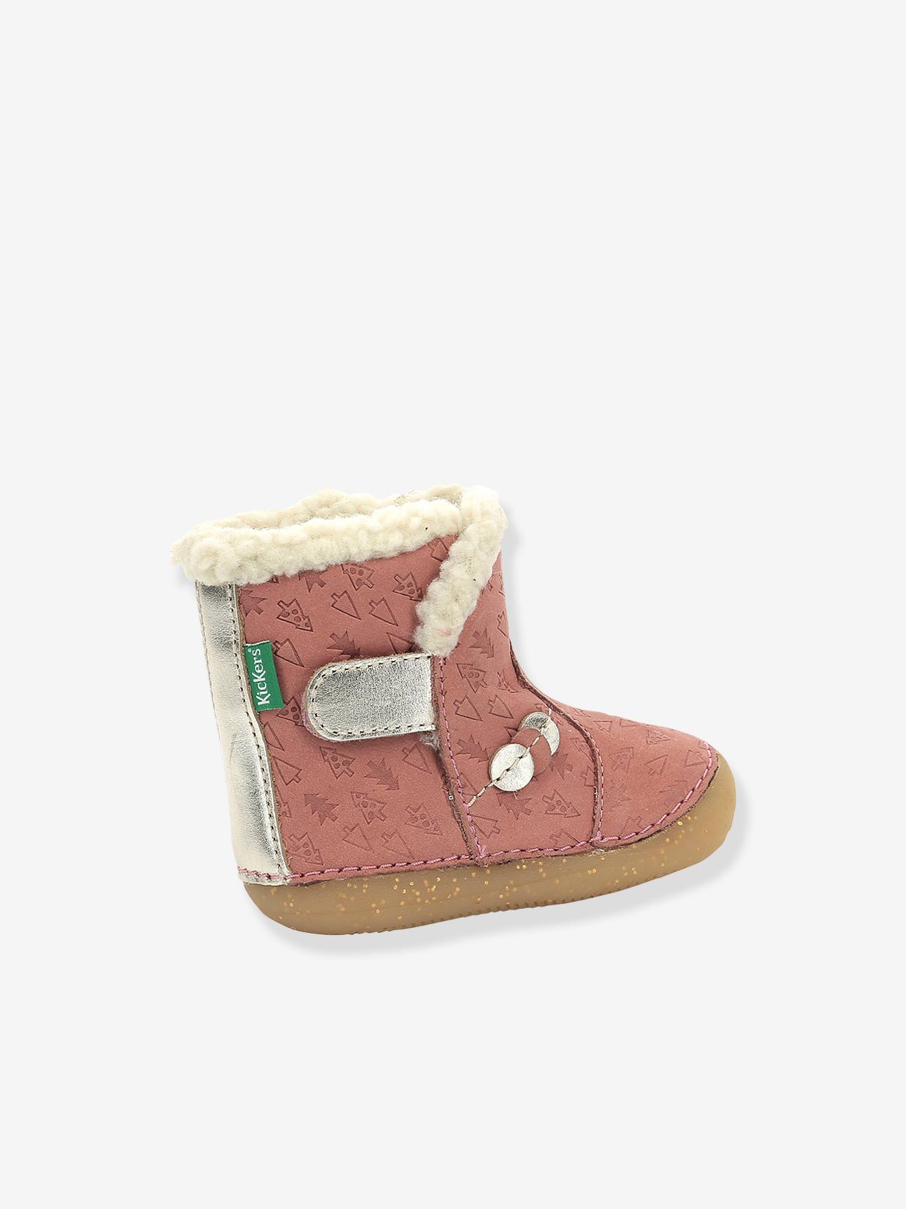 Kickers Mädchen Baby Lauflern-Boots SO WINDY KICKERS - marine