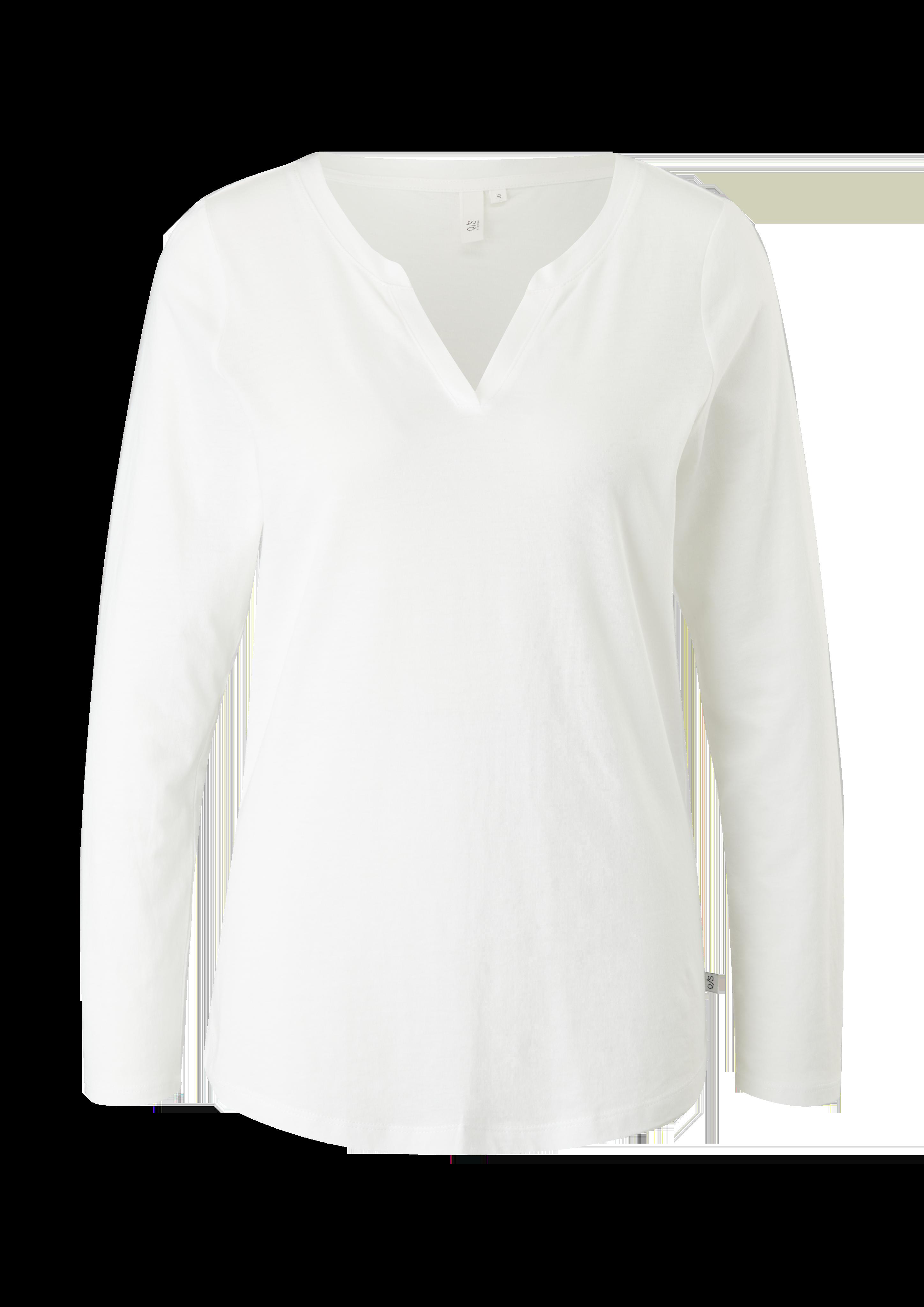 Langarmshirt im cleanen Look  45.899.31.X014-0200
