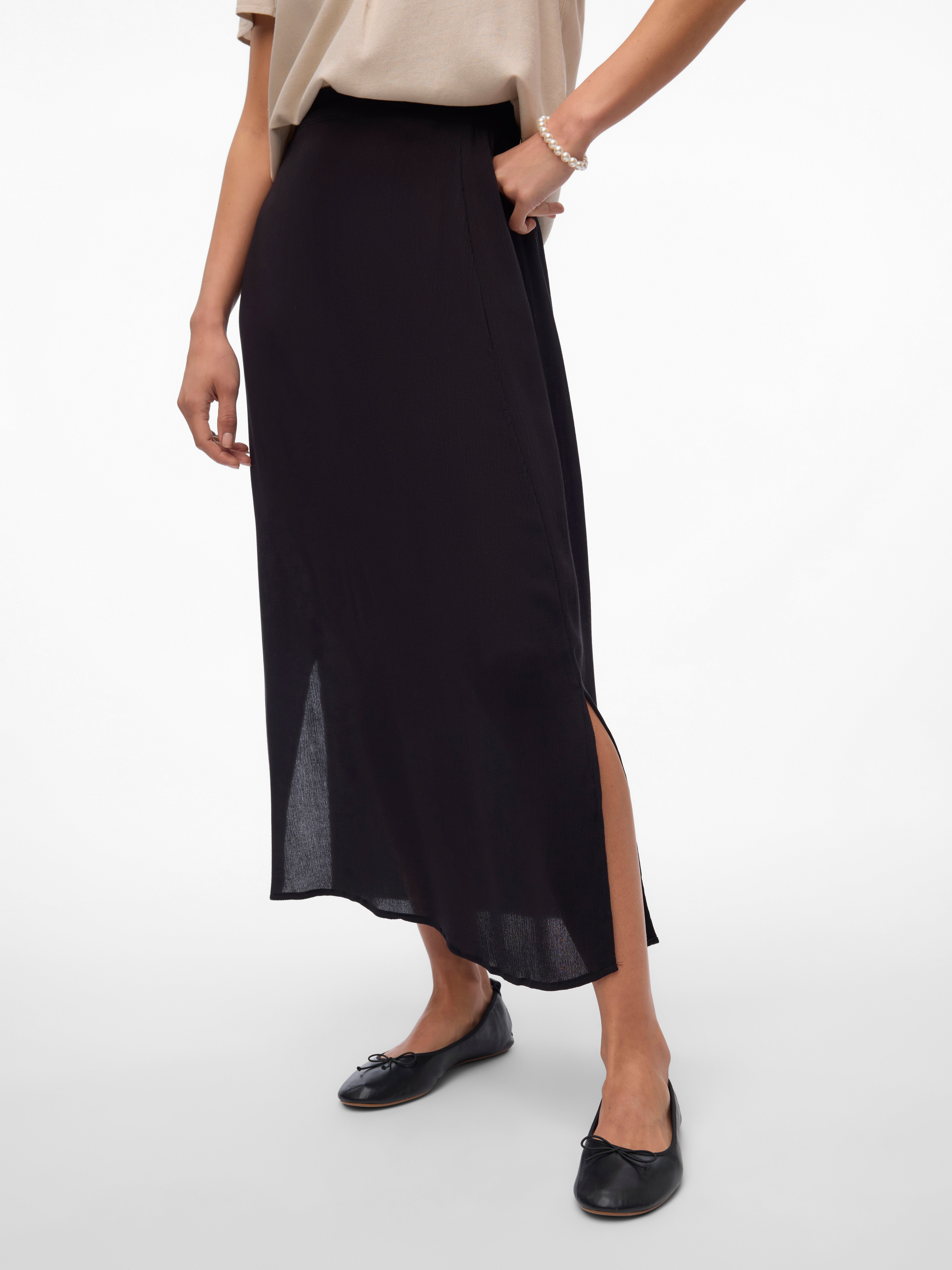 VMMENNY Mittlere Taille Langer Rock