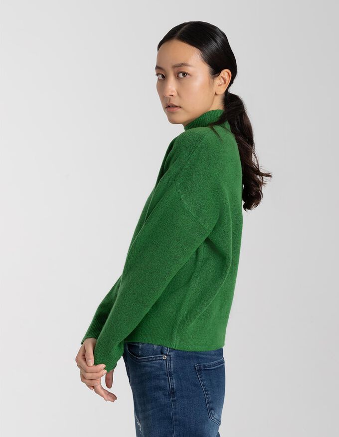 Damen Pullover - Stehkragen