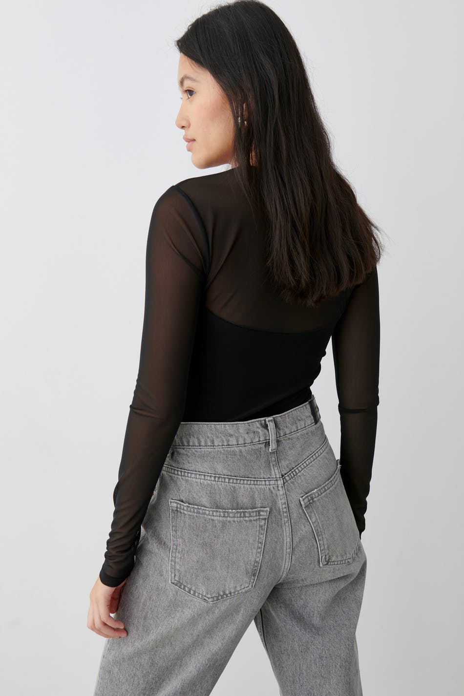 Tube mesh top