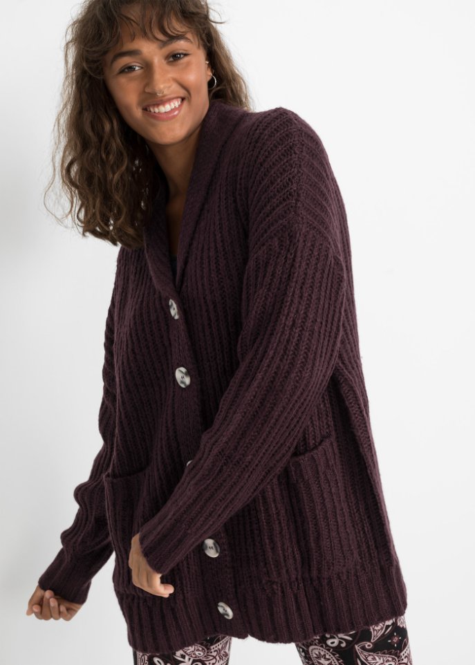 Strickjacke mit Taschen