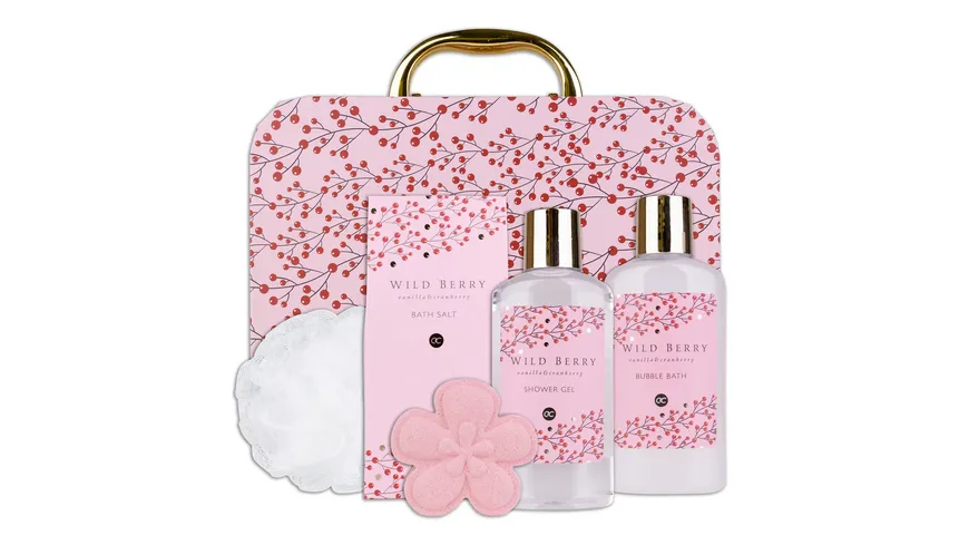 Accentra Badeset Wild Berry Geschenkpackung