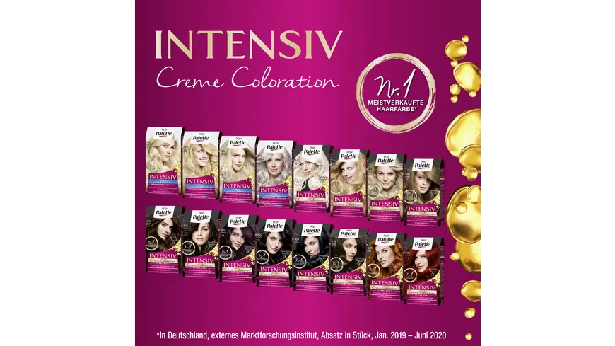 POLY PALETTE Intensiv Creme Coloration Permaneter Aufheller 200 10-0 - helles naturblond