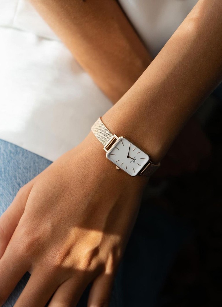 Ceas Daniel Wellington Quadro Pressed Evergold DW00100556