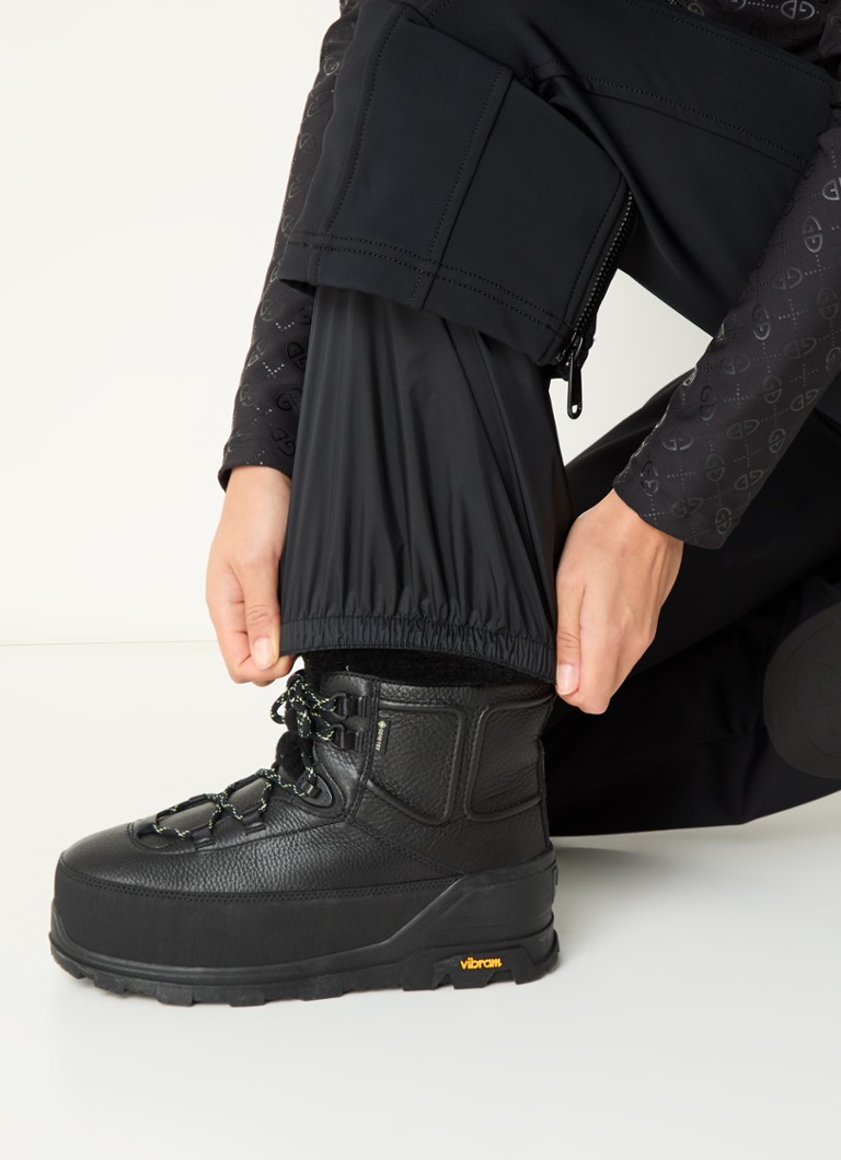 Pantaloni de schi Goldbergh Pippa cu talie înaltă, evazați pe picioare și curea.