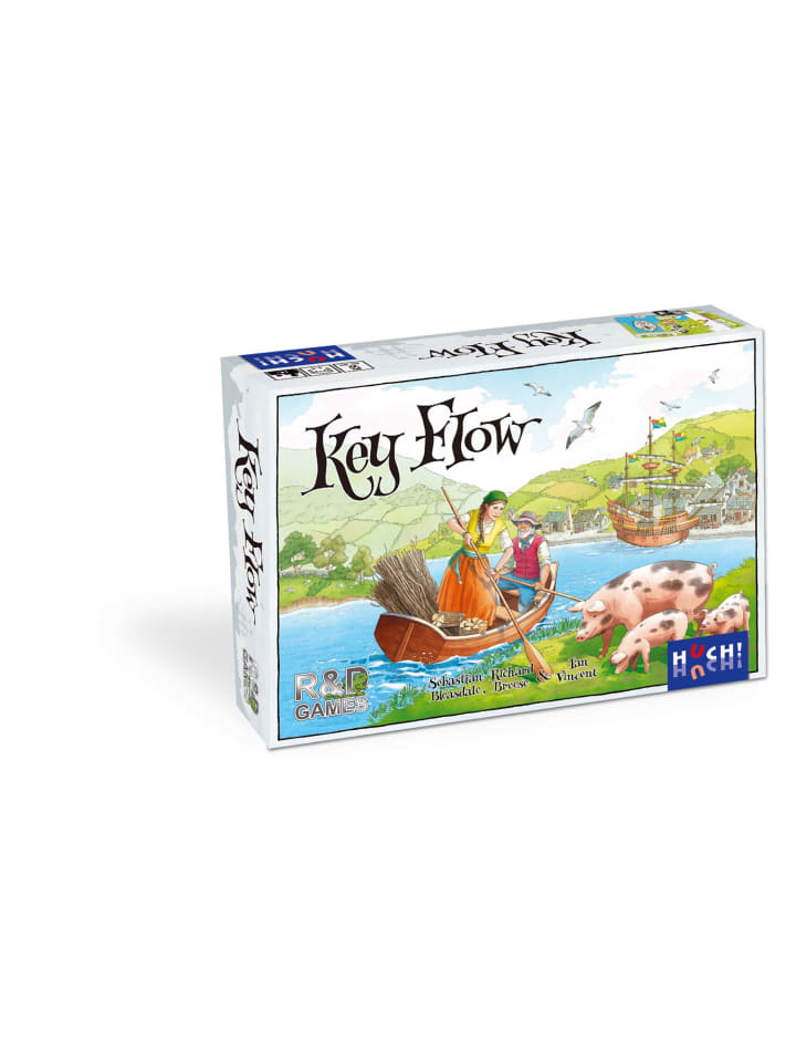 HUCH! Gesellschaftsspiel Key Flow in Bunt günstig kaufen onesize