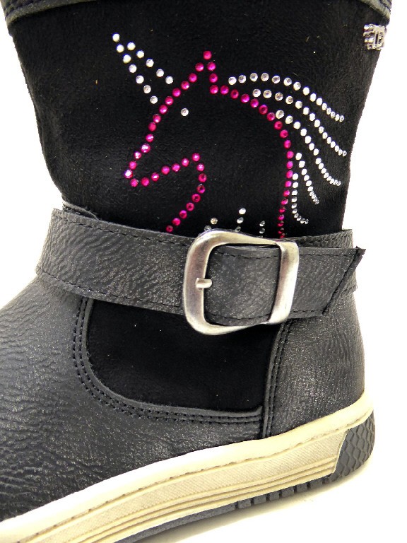 INDIGO SCHUHE Stiefel Mädchen schwarz