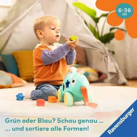 Ravensburger Play+ Musikalisches Farben & Formen Chamäleon