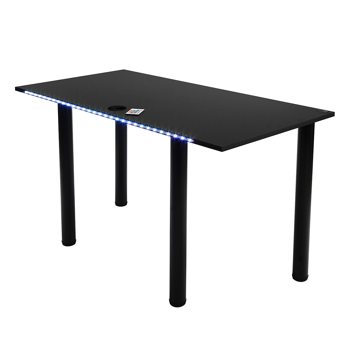 Gaming Schreibtisch mit LED Beleuchtung onesize