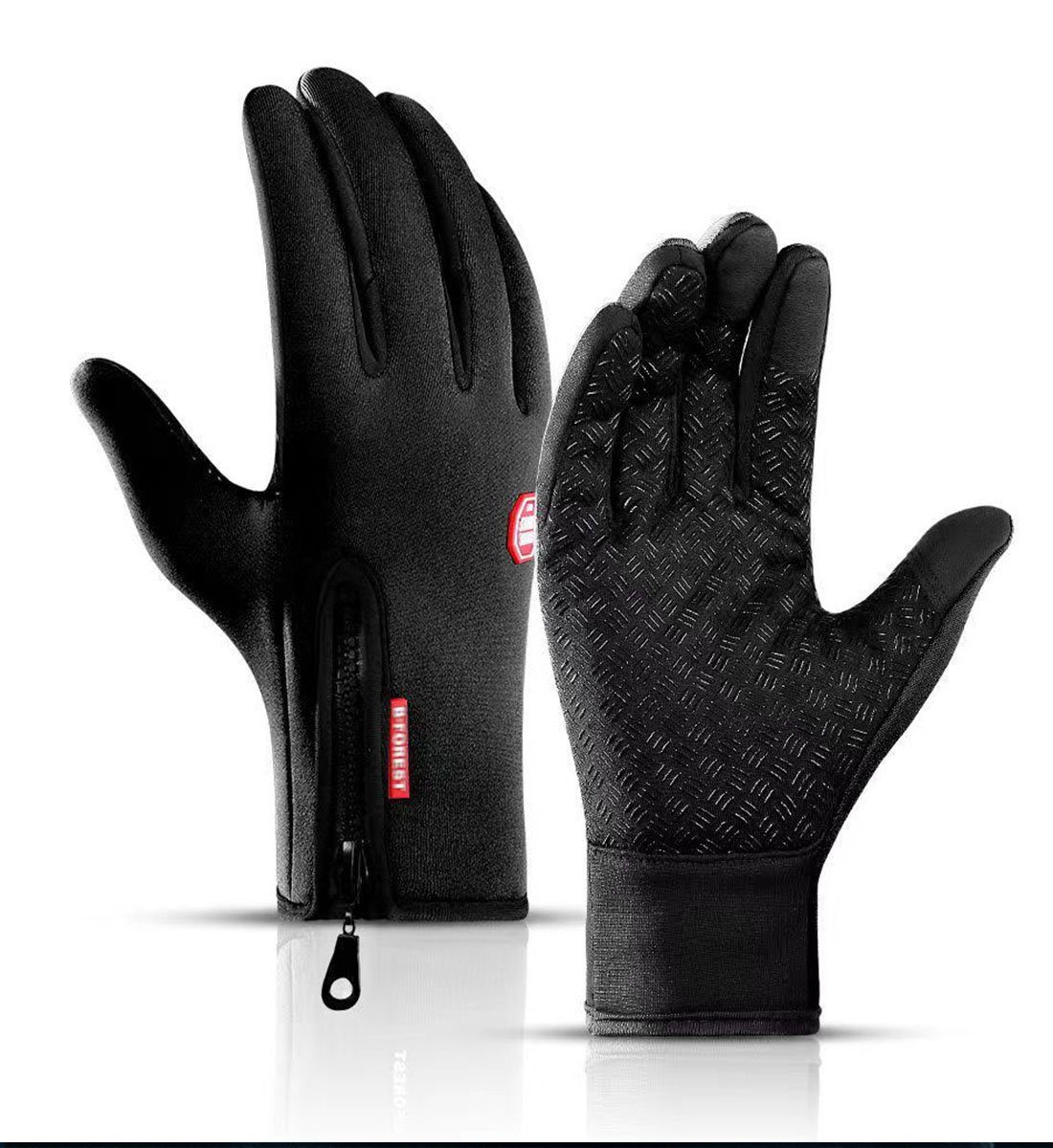 YANN Winter-Arbeitshandschuhe Warme Vollfingerhandschuhe für Männer und Frauen, (kältebeständige und wasserdichte Fahrradhandschuhe für Herbst und Winter) Touchscreen-Fahrsport-Outdoor-Handschuhe