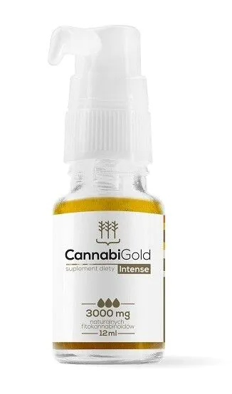 CannabiGold Intense 3000 mg, Olej