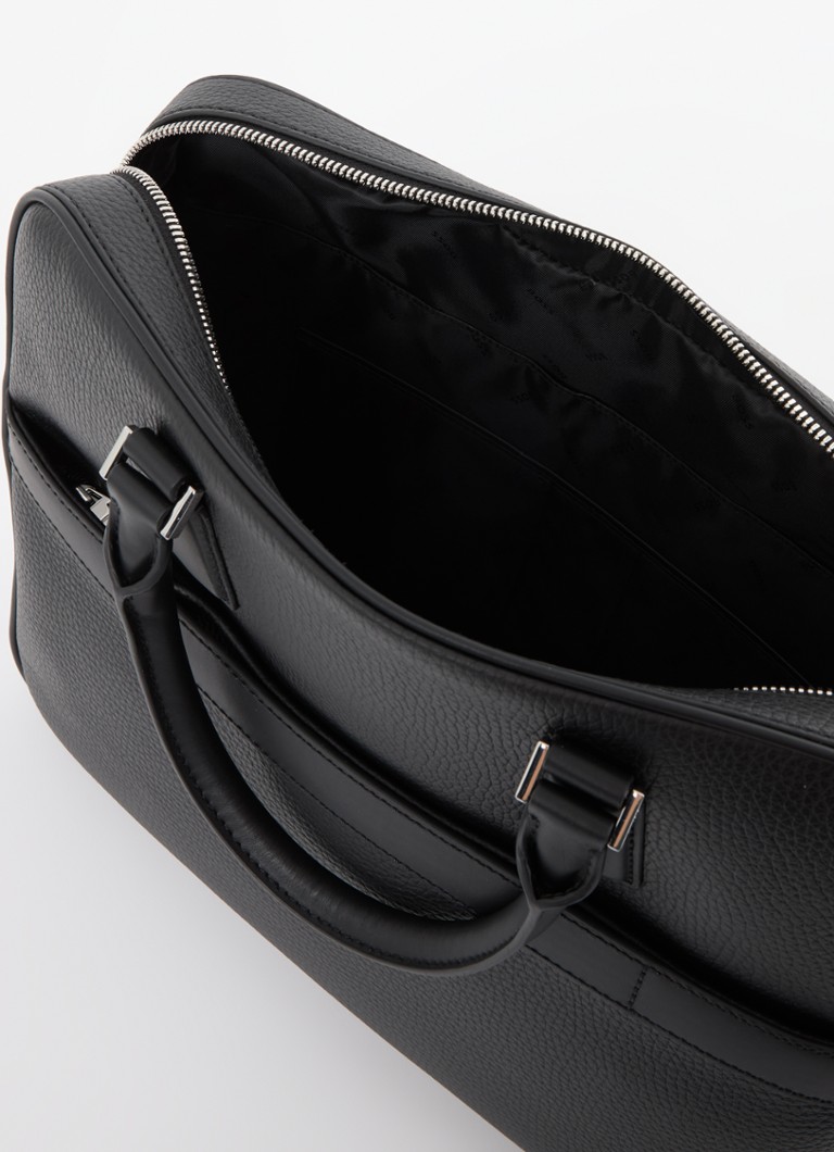 Borsa da lavoro HUGO BOSS New Crosstown in pelle con scomparto per laptop da 15 pollici