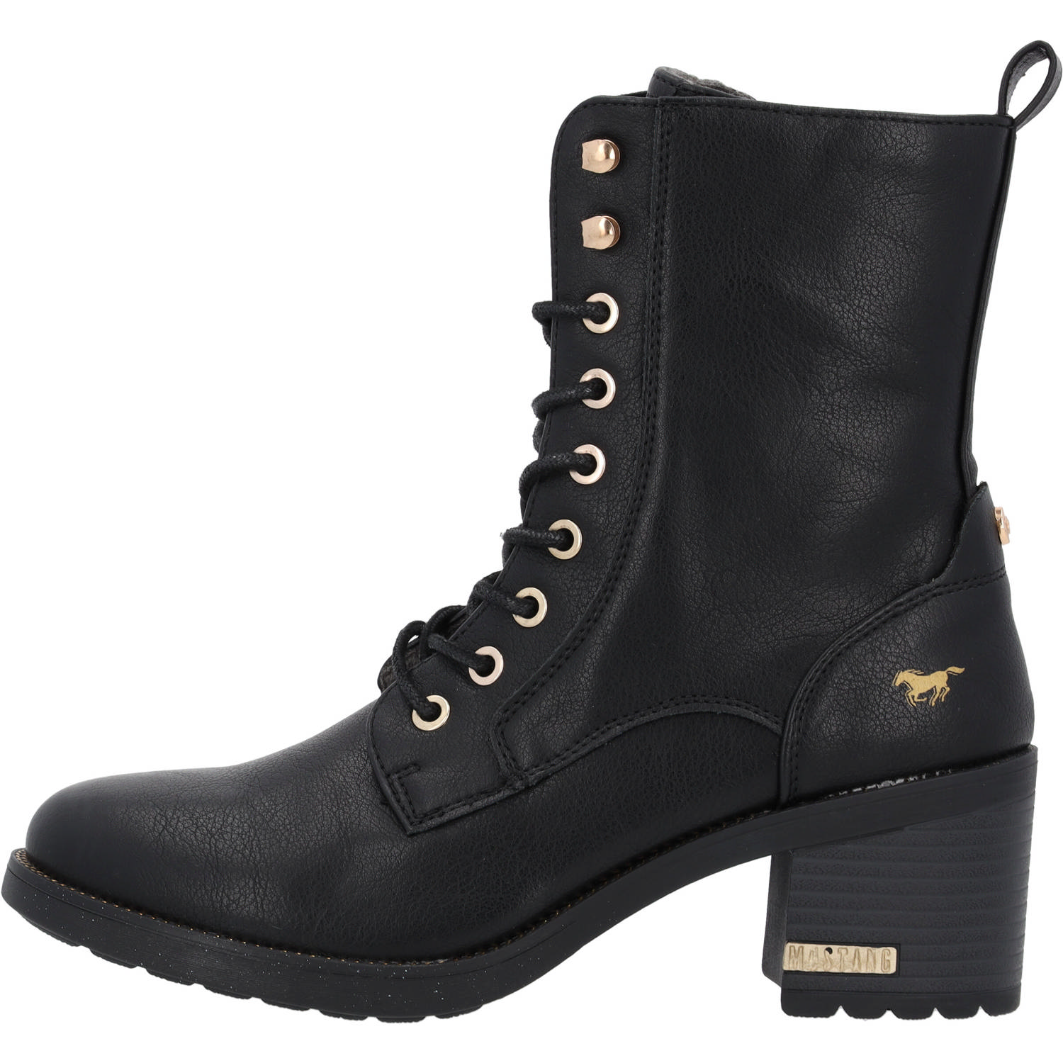 Mustang 1441506, Stiefeletten, Damen, Schwarz