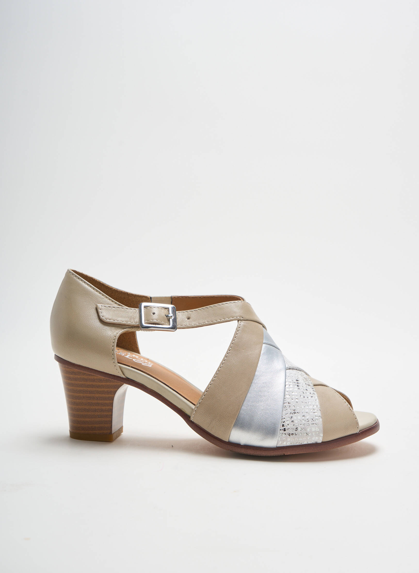 Regarde Le Ciel Sandales Nu Pieds Femme couleur beige