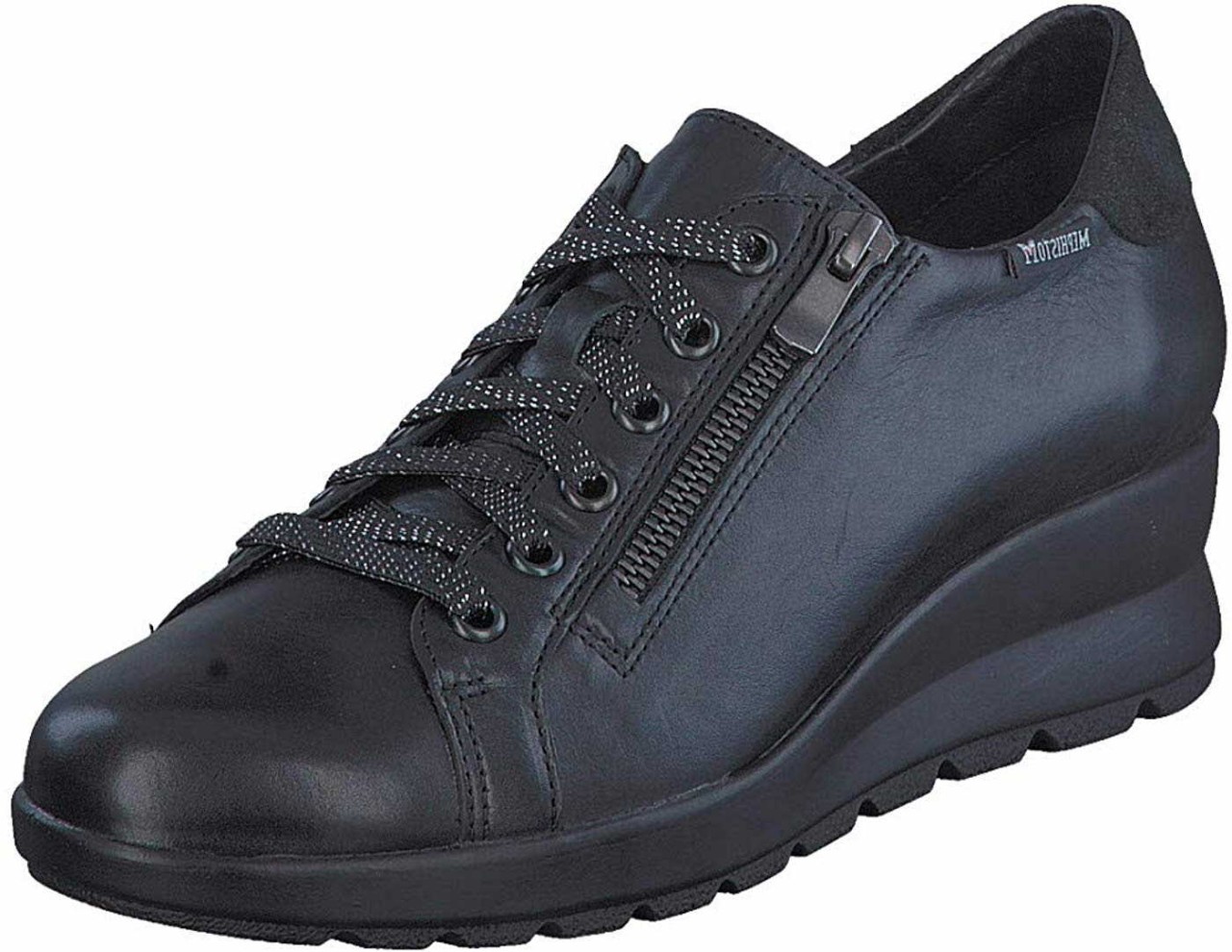 MEPHISTO Freizeit Schnürer rot BLACK