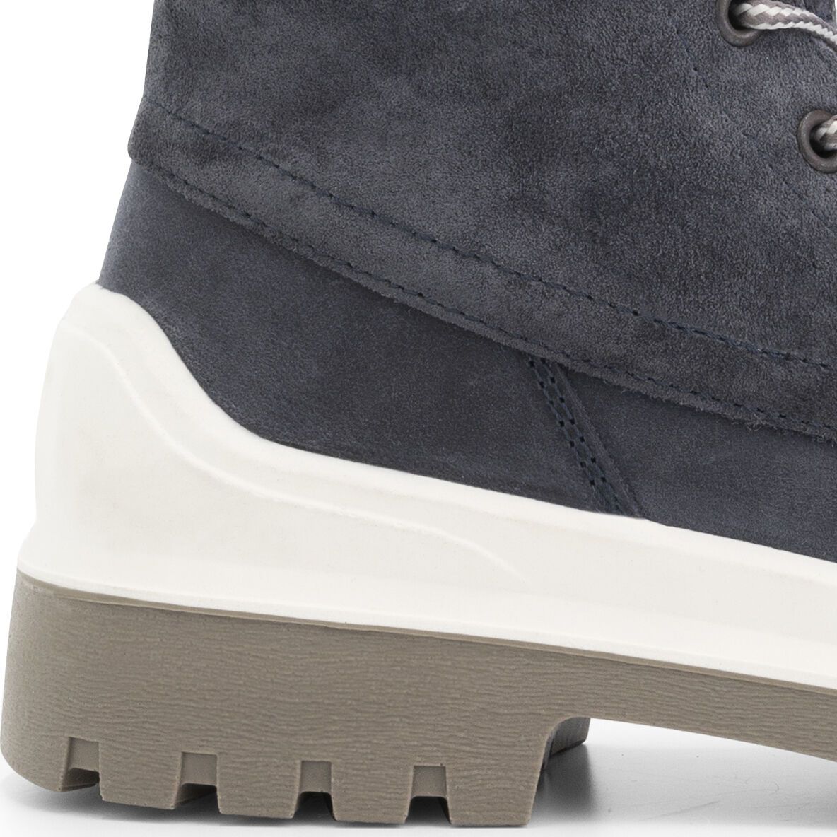 Travelin' Leval marineblaue Damen Schnürstiefel